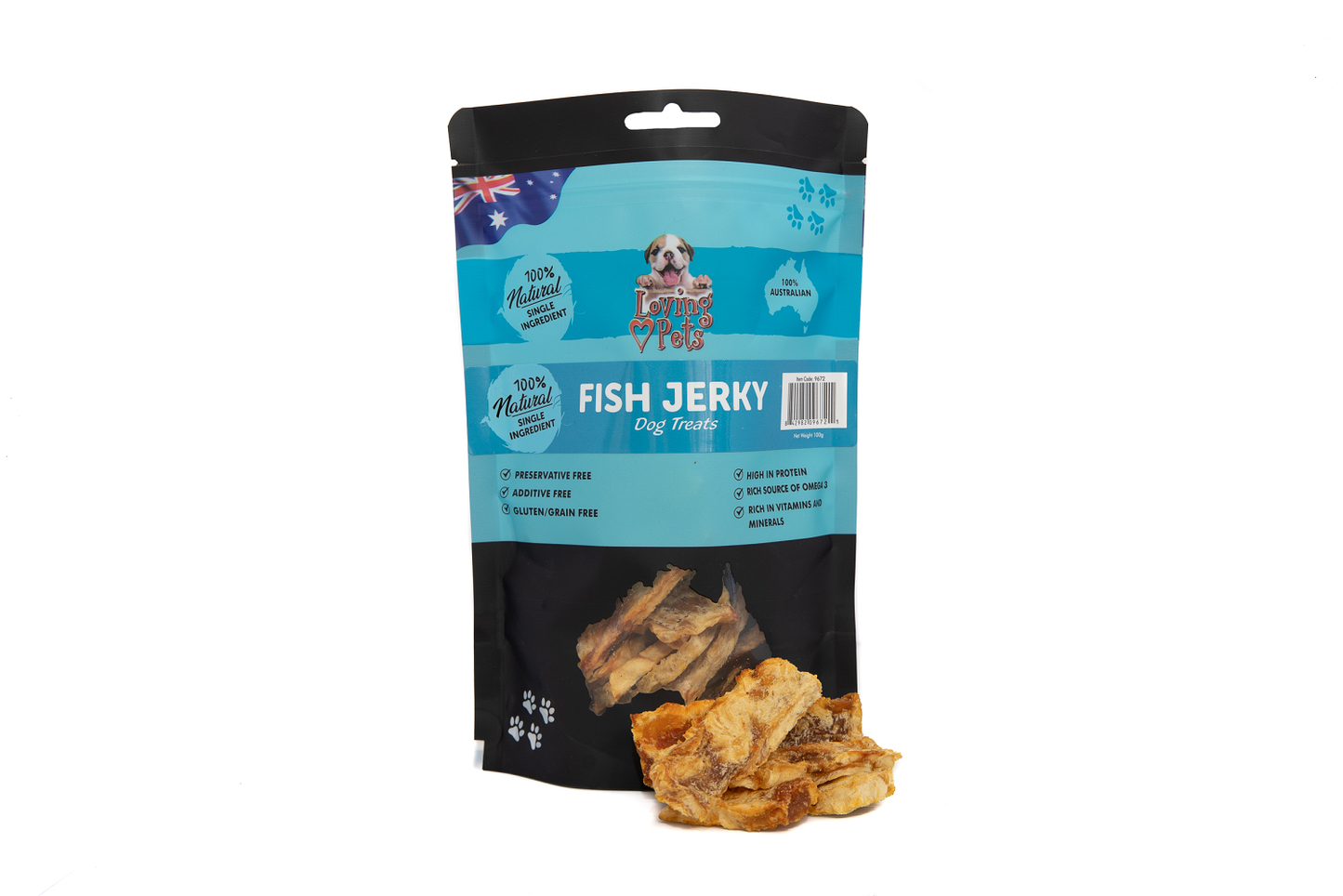 Fish Jerky: 80g