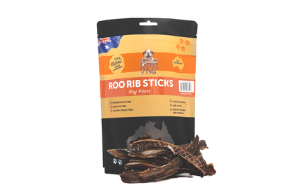 Roo Rib Sticks: 100g