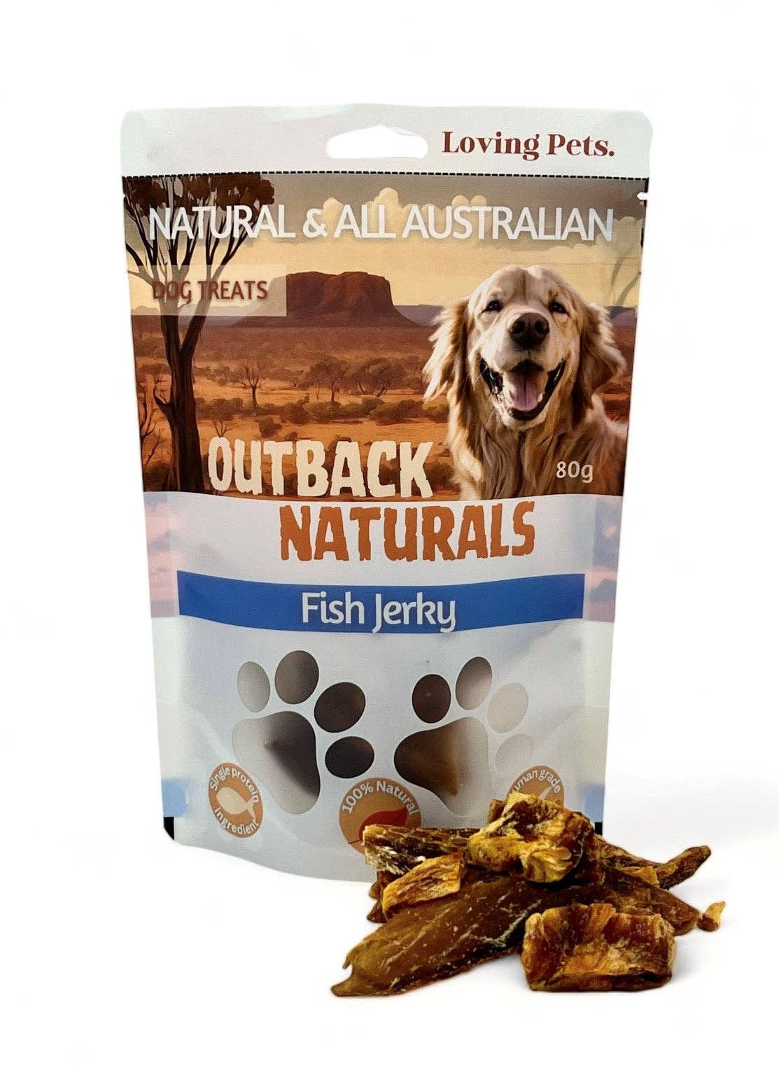 Fish Jerky: 80g