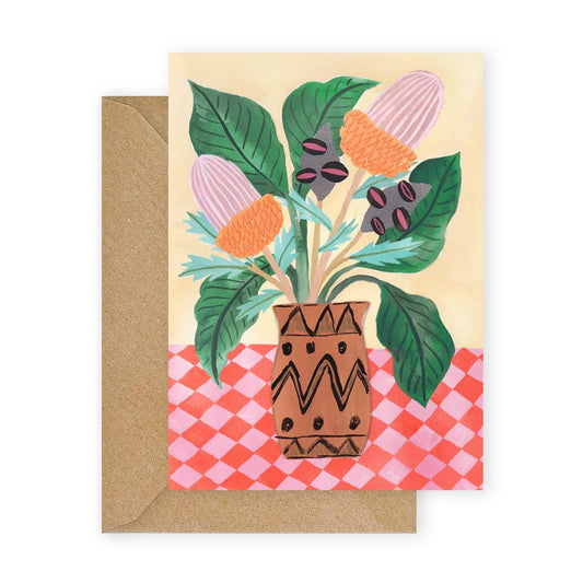 Greeting Card: Bushdance