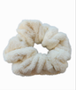 Towelling scrunchie XL cream