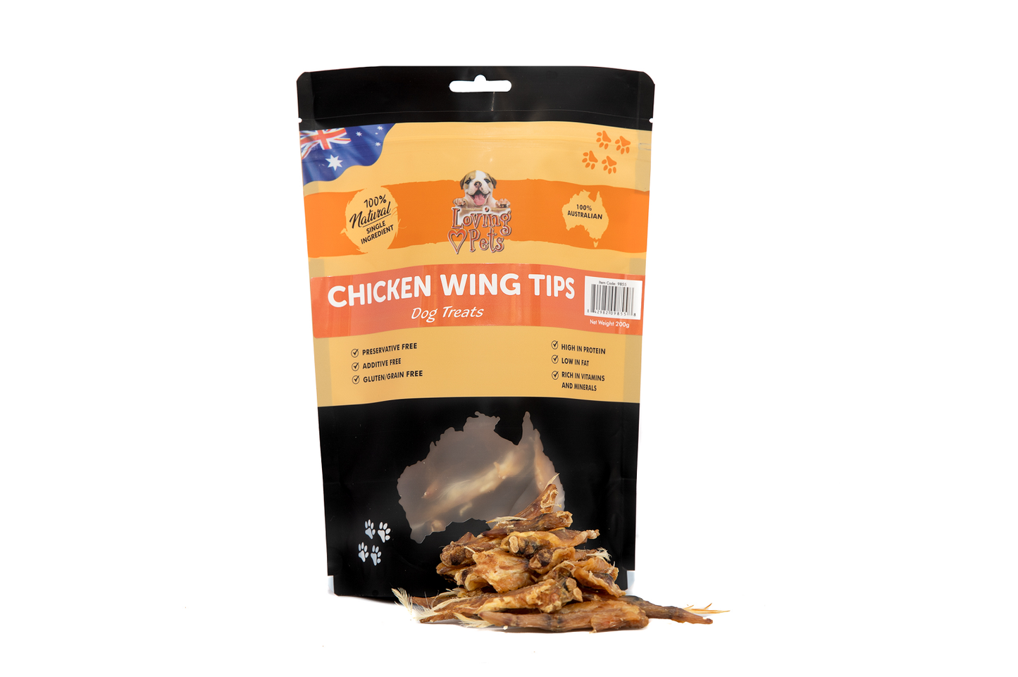 Chicken Wing Tips: 100g