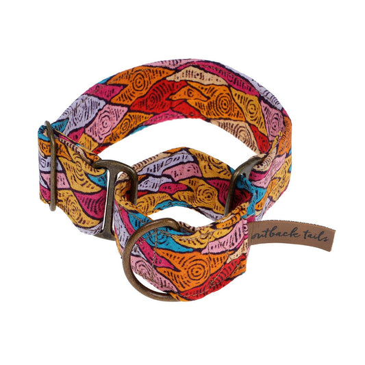 Martingale Collar - Sand Dunes: Large (Greyhounds)