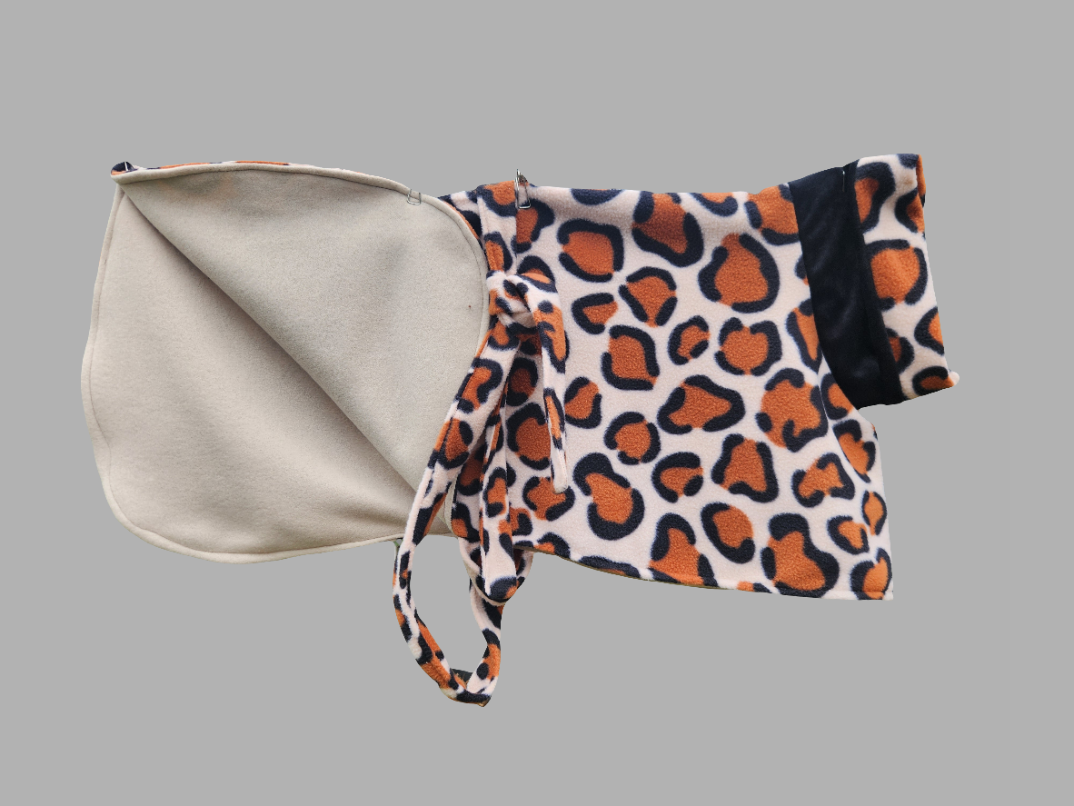 Greyhound/dog fleece coat 63cm length