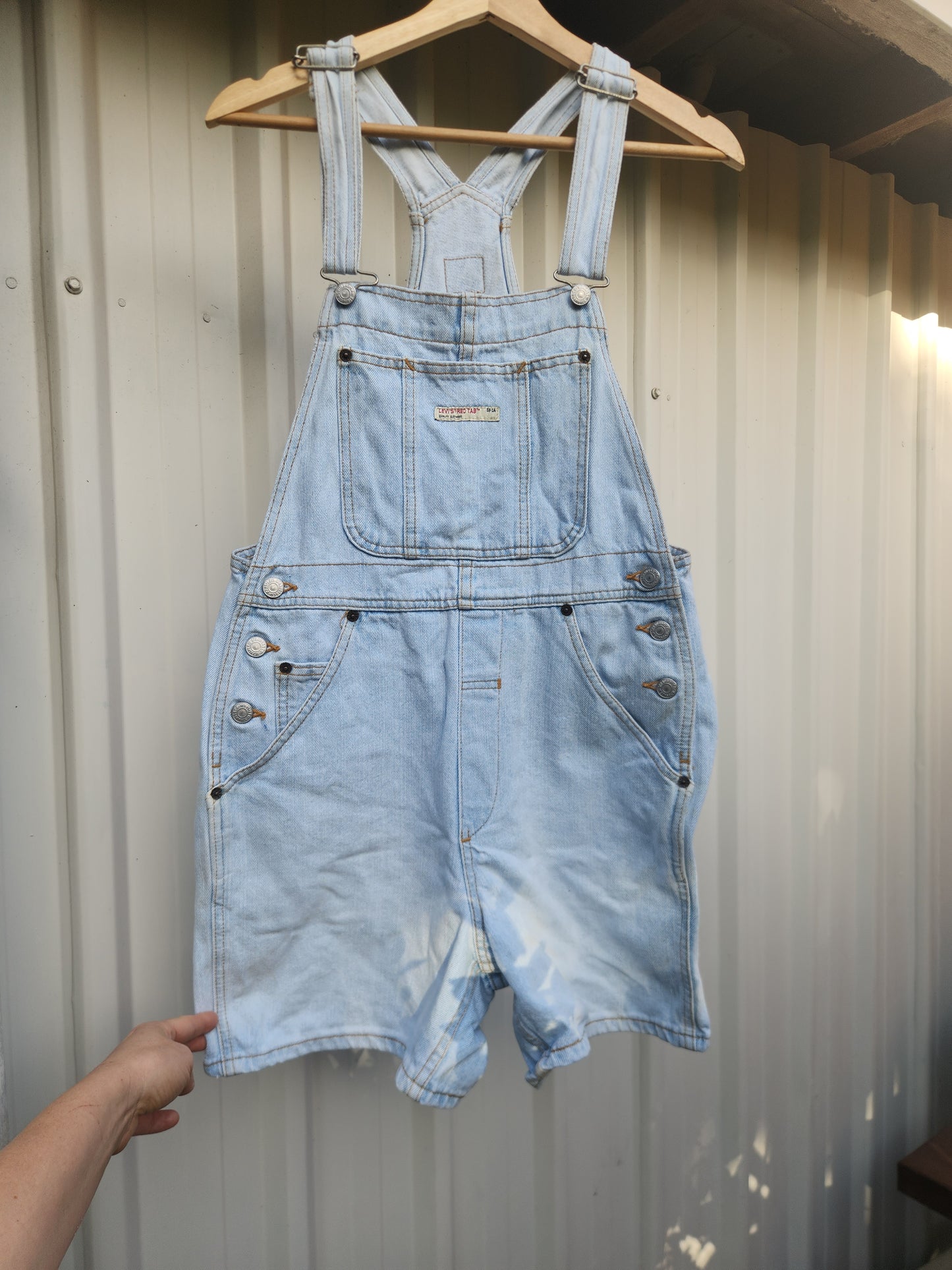 Vintage Levis size S overalls 2001