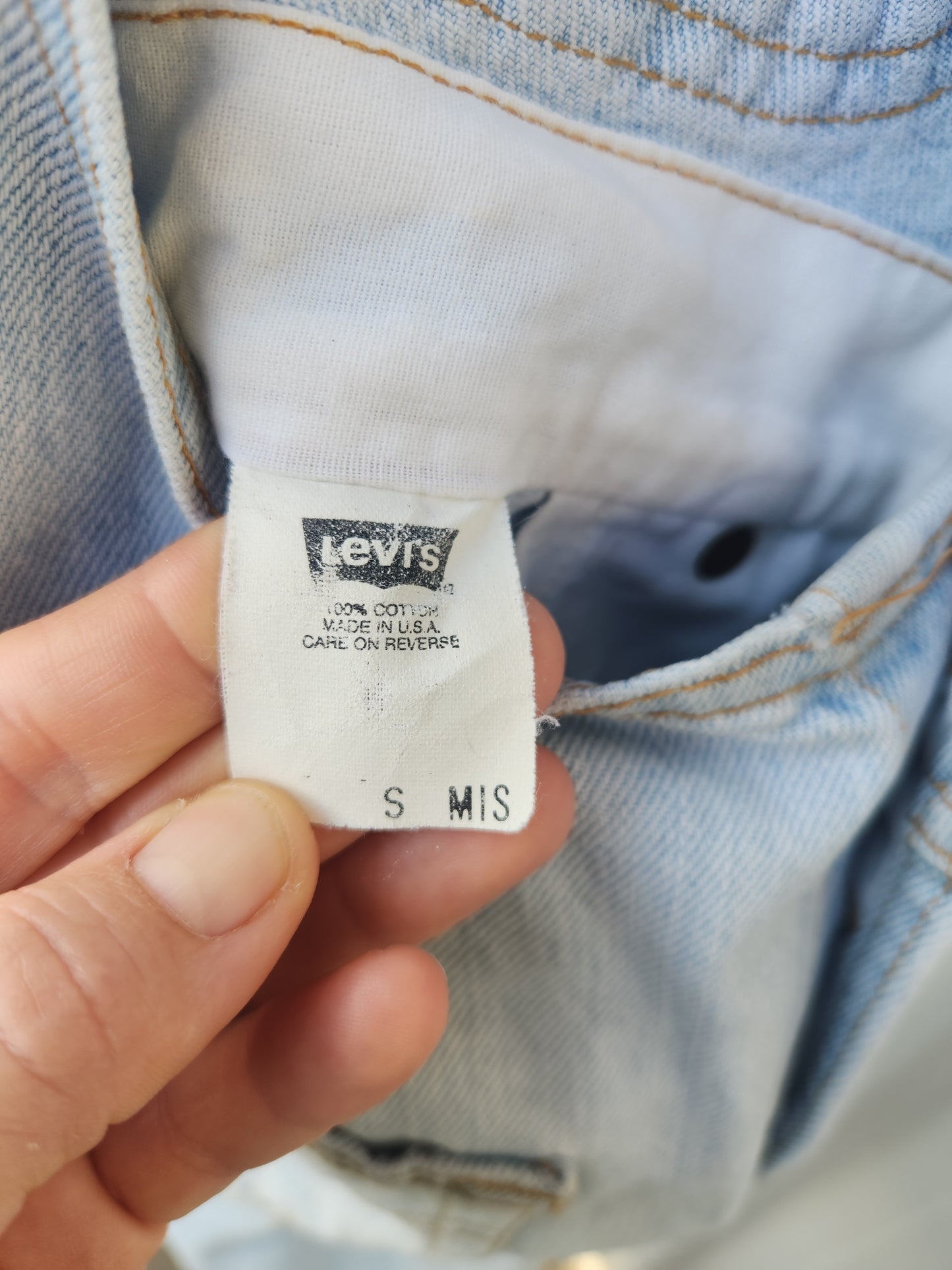 Vintage Levis size S overalls 2001