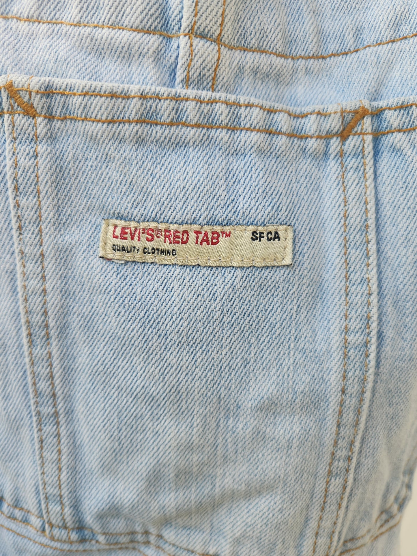 Vintage Levis size S overalls 2001